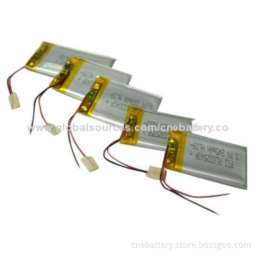Quick-Charge Li-polymer Toy Battery 3.7V, 1,500mAh 055060